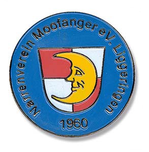 pins mit eigenem logo