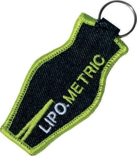 Schlüsselanhänger mit Stickerei