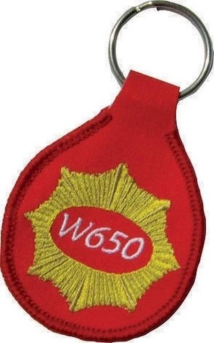 Schlüsselanhänger mit Logo besticken