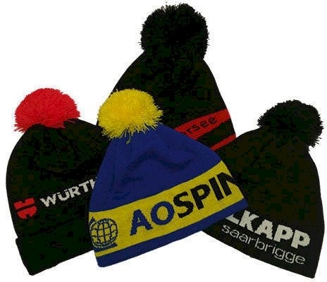 Fanartikel Bommelmützen