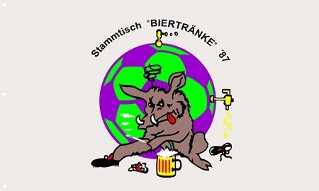 eigenen fahnen drucken