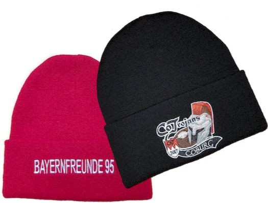 Beanie Fanartikel Mützen für Sportvereine